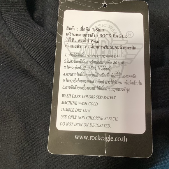 Rock Eagle T-Shirt Men’s Size 2XL Eagle Cotton Glow In The Dark - Picture 5 of 10